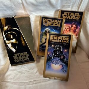 RARE  VHS Star Wars Trilogy (1997) Special Edition Box Set